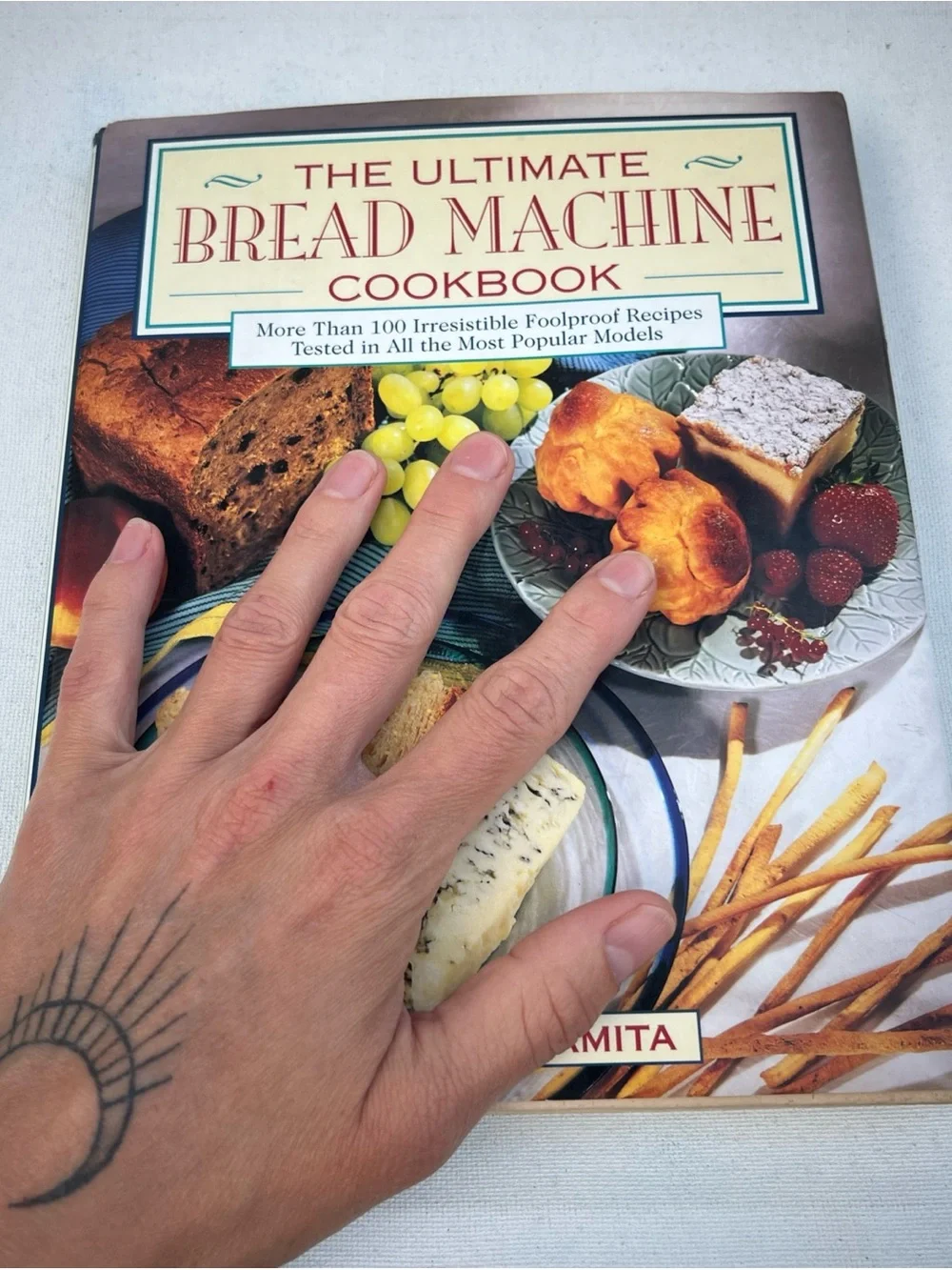The Ultimate Bread Machine Cookbook by Tom Lacalamita